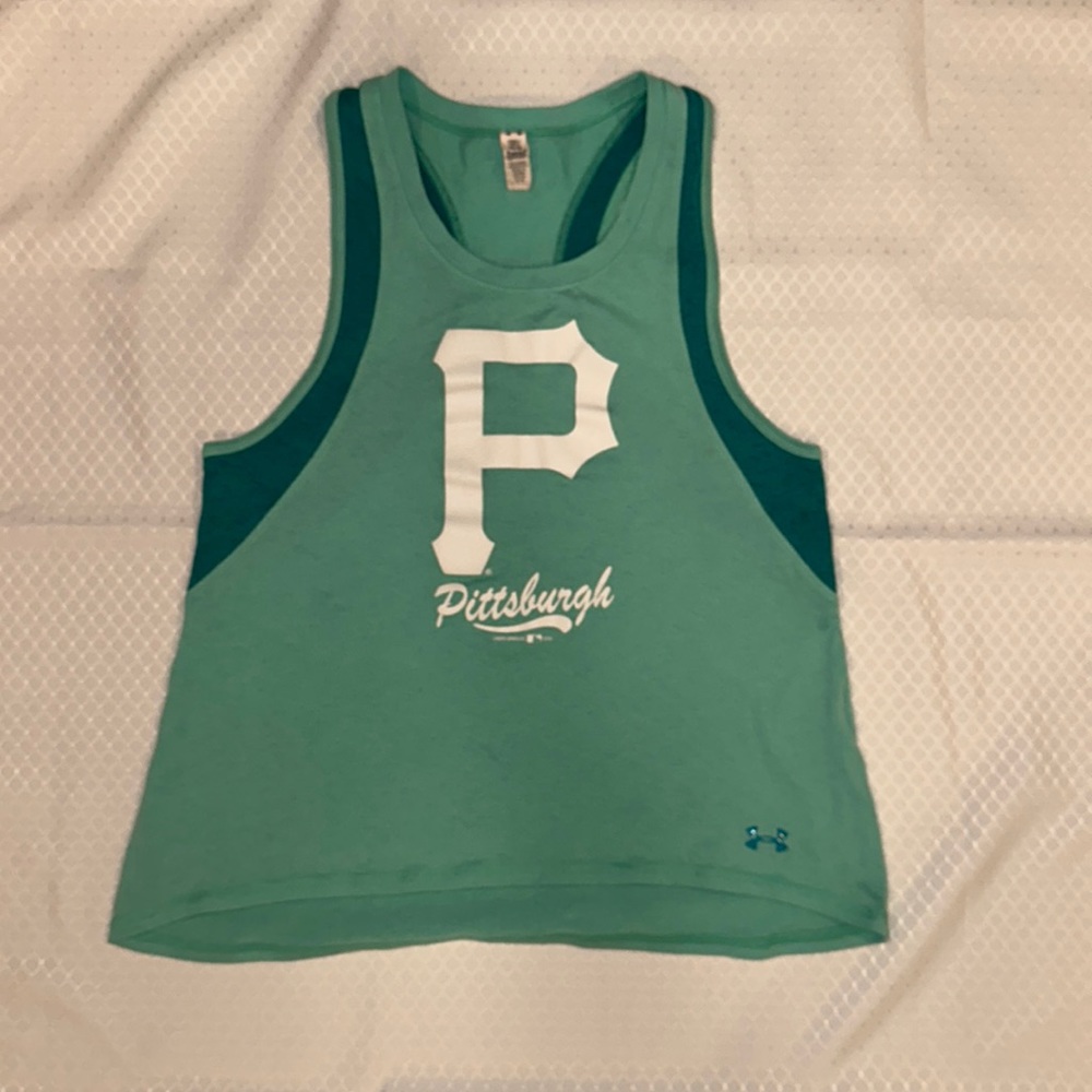 Pittsburgh Pirates Under Armour tank Youth Medium, excellent condition